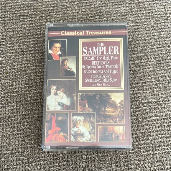 5/$25 The Sampler Classical Treasures Cassette Mozart Beethoven Bach Chopin - Picture 4 of 4